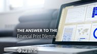 The Answer To The Financial Print Dilemma – Managed Print Services