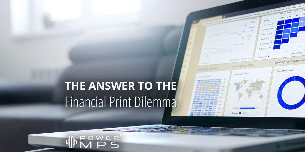 The Answer To The Financial Print Dilemma – Managed Print Services