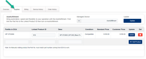 MPS Contract Management - Fulfillment