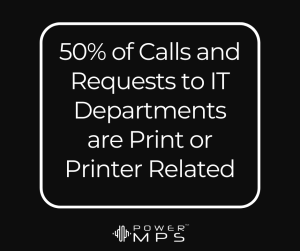 How much time IT spends on printers