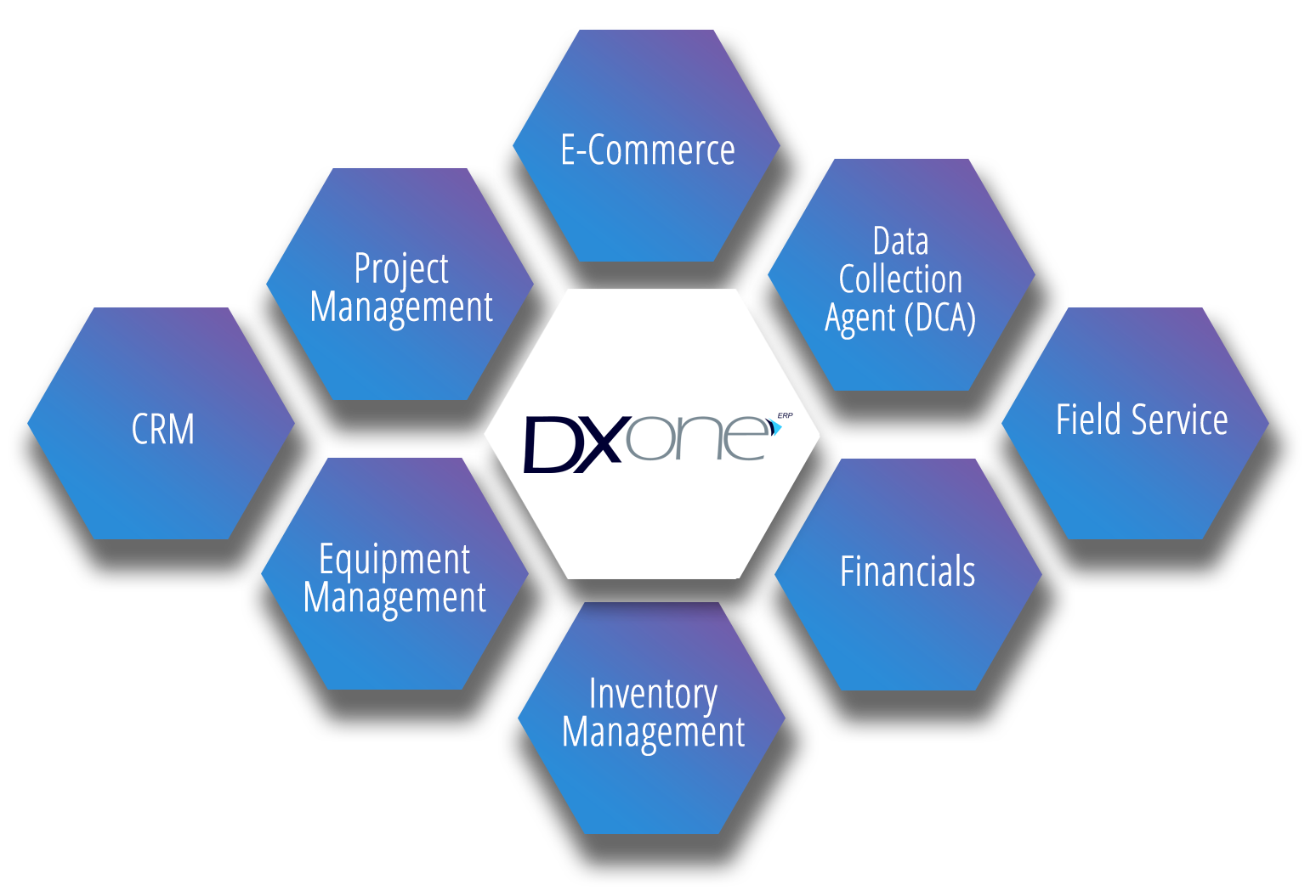 DX one ERP capabilities