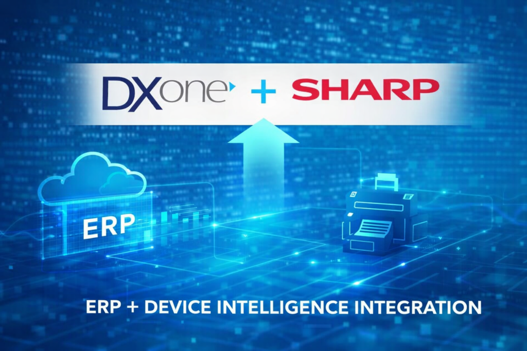 dxone and sharp devine integration partnership