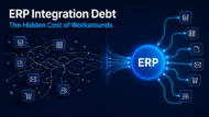 ERP Integration Debt and the Hidden Cost of Workarounds